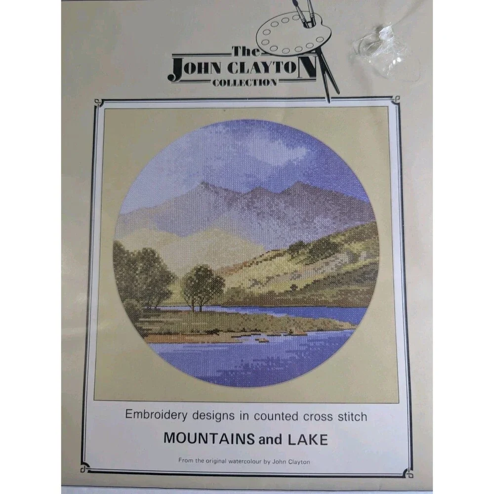 Lot 2 Heritage Stitchcraft John Clayton Cross Stitch Charts Mountains & Autumn